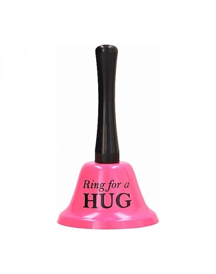 RING FOR A HUG - CAMPANA GRANDE - ROSA VIBRASHOP