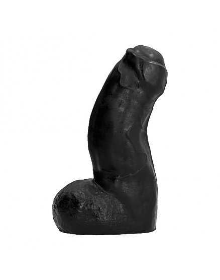 ALL BLACK PENE REALÍSTICO 17CM VIBRASHOP