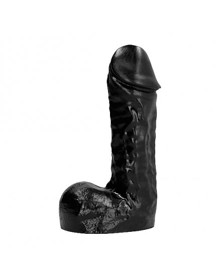ALL BLACK PENE REALÍSTICO 24,5CM VIBRASHOP