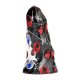 ALL BLACK PENE ANAL 18CM VIBRASHOP