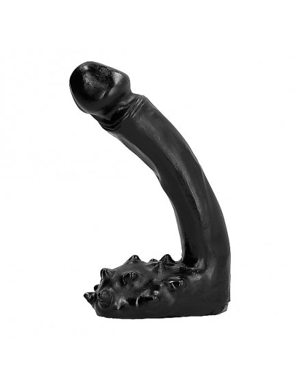 ALL BLACK PENE REALÍSTICO 19CM VIBRASHOP