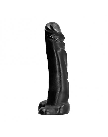 ALL BLACK PENE REALÍSTICO 22CM VIBRASHOP