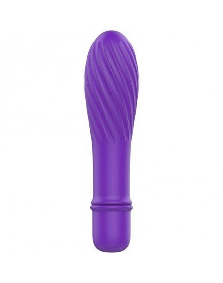 ECSTASY MINI VIBRADOR SILICONA - MORADO VIBRASHOP