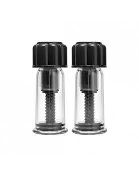 MAX POWERFUL TWIST SUCCIONADOR PEZONES - NEGRO VIBRASHOP