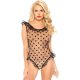 BODY TEDDY CON LUNARES - NEGRO VIBRASHOP