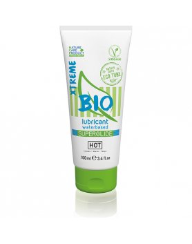 HOT BIO LUBRICANTE BASE DE AGUA SUPERGLIDE XTREME 100ML VIBRASHOP