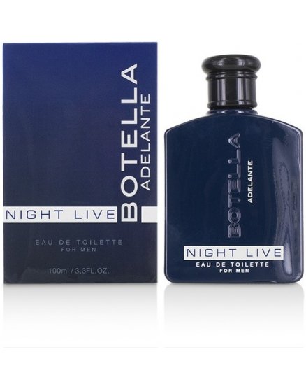 BOTELLA NIGHT LIVE PERFUME PARA HOMBRE 100ML VIBRASHOP