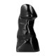 ALL BLACK DILDO 25CM VIBRASHOP