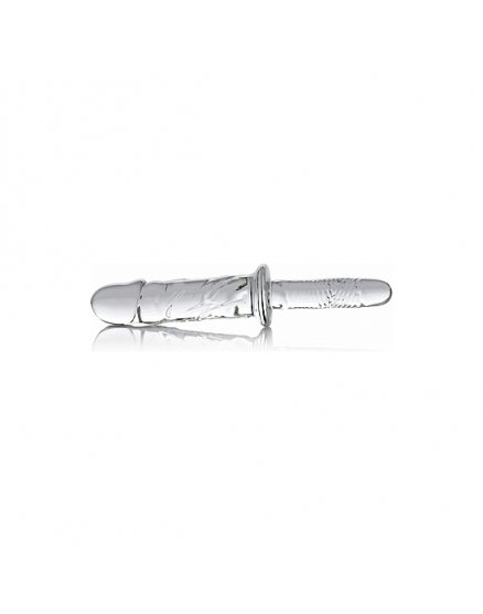 BRUTUS THRUSTER DILDO DE VIDRIO VIBRASHOP