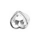 LOVE PLUG DE CORAZON Y DIAMANTE 9,5 CM PLATA VIBRASHOP