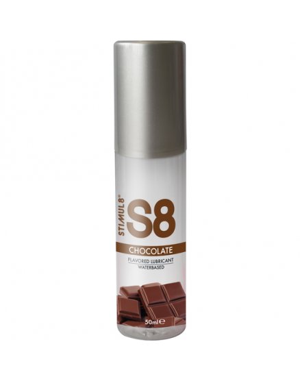 S8 LUBRICANTE SABORES 50ML - CHOCOLATE VIBRASHOP