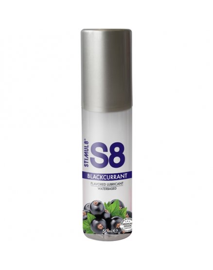 S8 LUBRICANTE SABORES 50ML - GROSELLA NEGRA VIBRASHOP