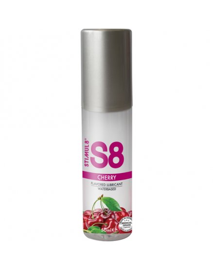 S8 LUBRICANTE SABORES 50ML - CEREZA VIBRASHOP