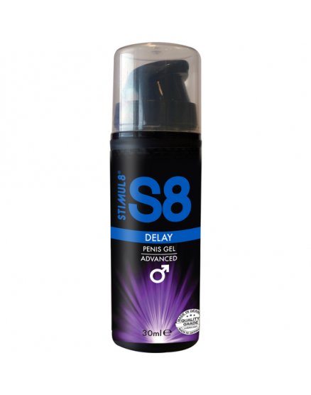 S8 GEL RETARDANTE MASCULINO 30ML VIBRASHOP