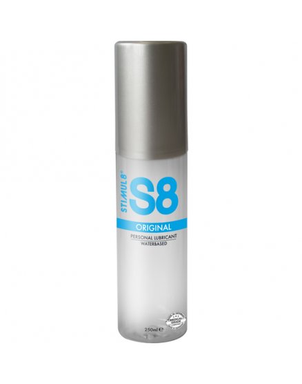 S8 LUBRICANTE BASE DE AGUA 250ML VIBRASHOP