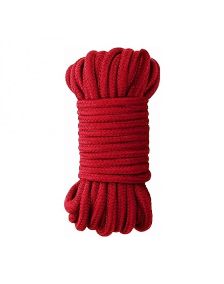 OUCH! CUERDA DE SEDA JAPONESA 10 METROS - ROJO VIBRASHOP