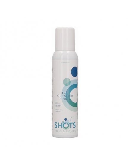 SHOTS LIQUIDS - LIMPIADOR DE JUGUETES EN SPRAY 150ML VIBRASHOP