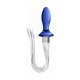 TAIL DILDO DE CRISTAL CON LATIGO AZUL VIBRASHOP