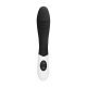 RIBBED VIBRADOR SILICONA NEGRO VIBRASHOP