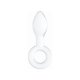 PLUGGER DILDO BLANCO VIBRASHOP