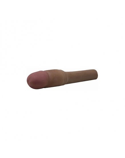 YBERSKIN 10 CM XTRA FUNDA DE PENE CON VIBRACIÓN NEGRO VIBRASHOP