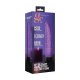 GC PENE VIBRADOR REALÍSTICO 19,5CM - MORADO VIBRASHOP