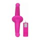 DILDO VIBRADOR CON ARNÉS SIN SUJECCIÓN SILICONA - ROSA VIBRASHOP