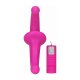 DILDO VIBRADOR CON ARNÉS SIN SUJECCIÓN SILICONA - ROSA VIBRASHOP