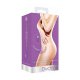 DILDO VIBRADOR CON ARNÉS SIN SUJECCIÓN SILICONA - MORADO VIBRASHOP