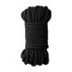 OUCH! CUERDA DE SEDA JAPONESA 10 METROS - NEGRO VIBRASHOP