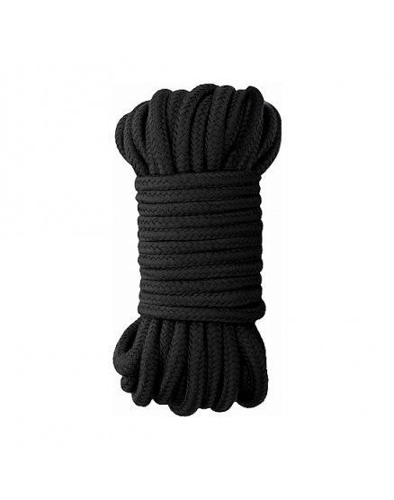 OUCH! CUERDA DE SEDA JAPONESA 10 METROS - NEGRO VIBRASHOP