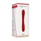 DOBLE PENETRACION VIBRADOR FLEX ROJO VIBRASHOP