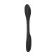 VIBRADOR FLEXIBLE DOBLE PENETRACIÓN - NEGRO VIBRASHOP