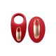 DOBLE VIBRACIÓN ANILLO POISE ROJO VIBRASHOP