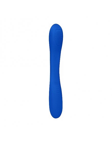 DOBLE PENETRACION VIBRADOR FLEX AZUL VIBRASHOP