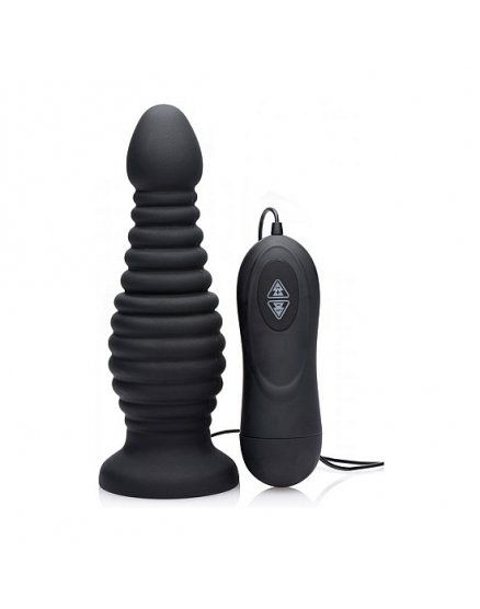 ULTIMATE THRUSTER THRUSTING PLUG ANAL NEGRO VIBRASHOP