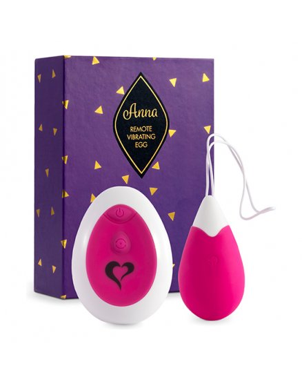 FEELZTOYS - ANNA HUEVO VIBRADOR CONTROL REMOTO - ROSA VIBRASHOP