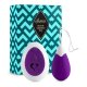 FEELZTOYS - ANNA HUEVO VIBRADOR CONTROL REMOTO - MORADO VIBRASHOP