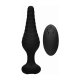 SONO NO. 77 PLUG VIBRADOR CONTROL REMOTO - NEGRO VIBRASHOP