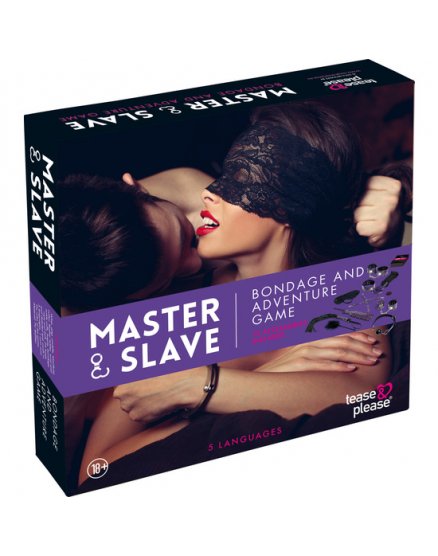 MASTER SLAVE KIT BDSM PARA PAREJAS MORADO VIBRASHOP