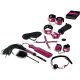 MASTER SLAVE KIT BDSM PARA PAREJAS ROSA VIBRASHOP