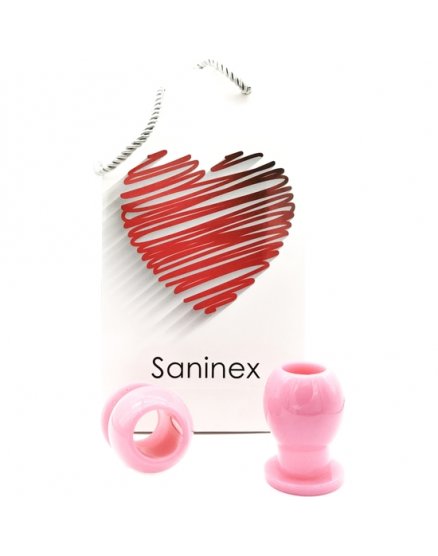 SANINEX LIAISON - PLUG ORGÁSMICO TUNEL ROSA VIBRASHOP