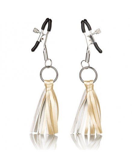 PLAYFUL TASSELS PINZAS PEZONES - ORO VIBRASHOP