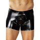 MALE POWER BOXER EFECTO LATEX NEGRO VIBRASHOP