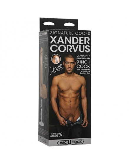 XANDER CORVUS PENE REALÍSTICO 23CM VIBRASHOP