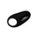 ANILLO VIBRADOR DE SILICONA CON CONTROL REMOTO - NEGRO VIBRASHOP