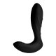 VIBRADOR PARA PRÓSTATA DE SILICONA CON CONTROL REMOTO - NEGRO VIBRASHOP