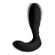 VIBRADOR PARA PRÓSTATA DE SILICONA CON CONTROL REMOTO - NEGRO VIBRASHOP