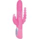 E RABBIT TRIPLE PLAY- VIBRADOR TRIPLE ESTIMULACIÓN ROSA VIBRASHOP