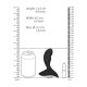 SONO NO. 78 - ESTIMULADOR ANAL PUNTO P RECARGABLE - NEGRO VIBRASHOP